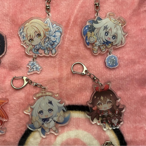 [Genshin Impact Merch Bundle] Cute/Kawaii Character Keycharms - Picture 7 of 8